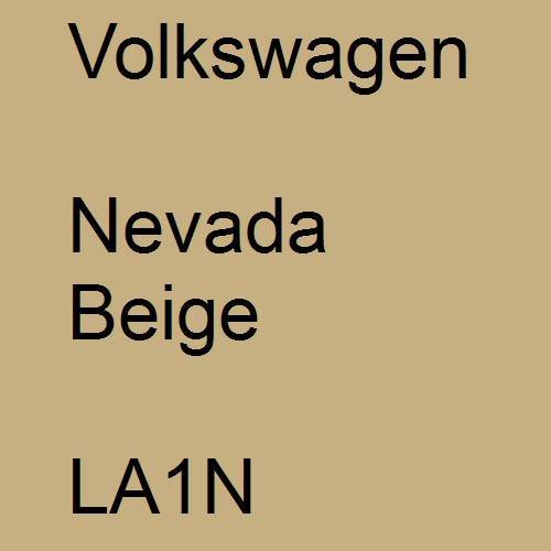 Volkswagen, Nevada Beige, LA1N.